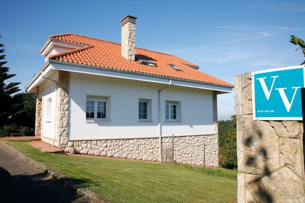Chalet Con Magnificas Vistas Al Mar Perlora Exterior photo